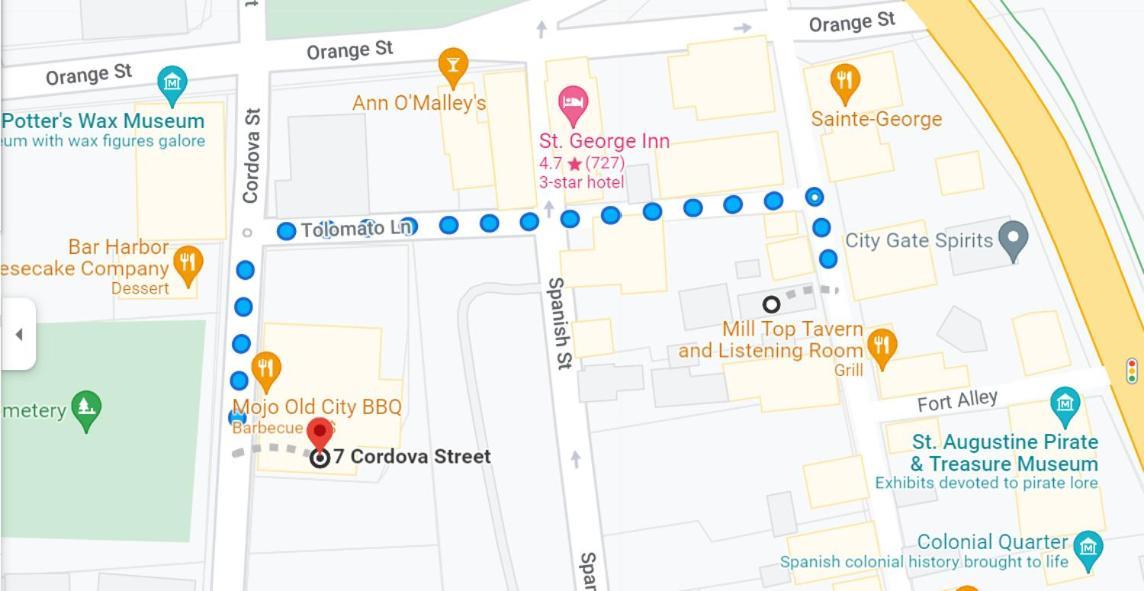圣奥古斯丁14 1/2 St. George Street公寓 外观 照片